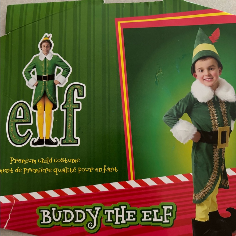 Buddy the Elf Kids Costume